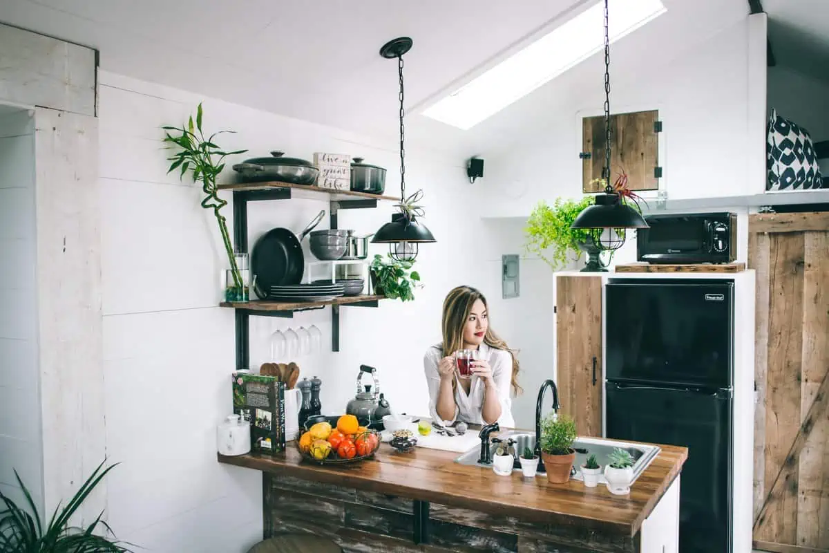 going green in kitchen