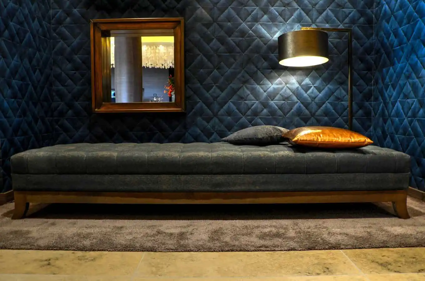 Modern Bedroom Design-bold accents