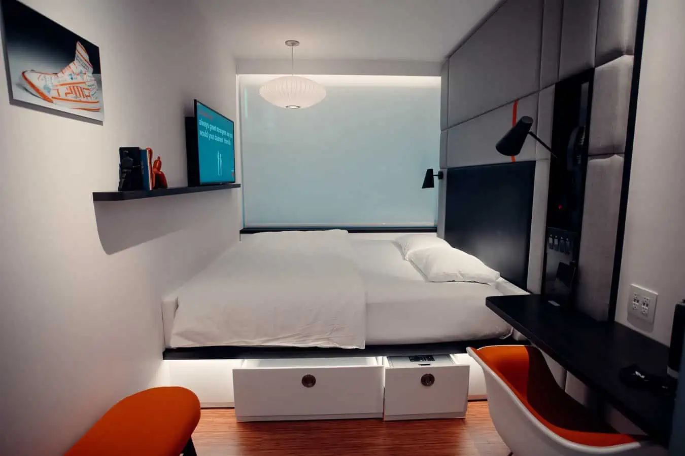 Modern Bedroom Design-multi functional furniture