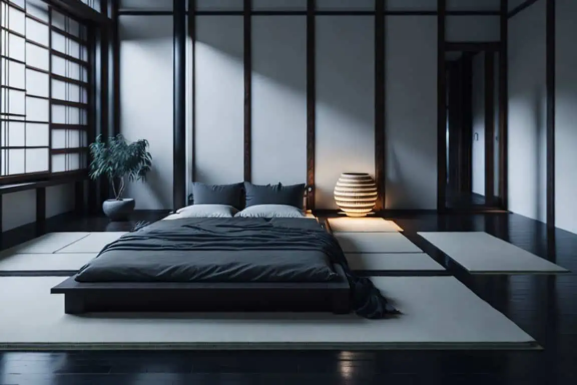 Modern Bedroom Design-japanese zen
