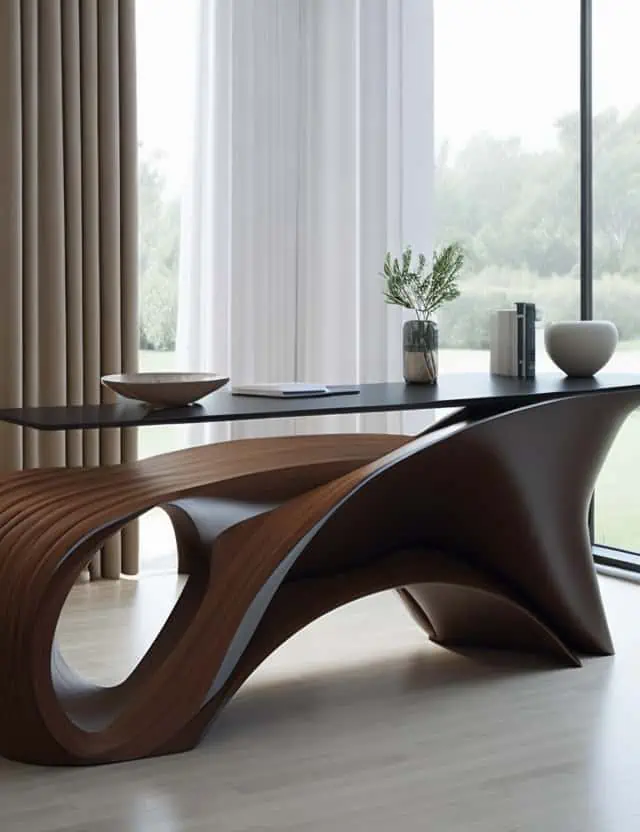 Interior Design Trends 2025-organic shapes