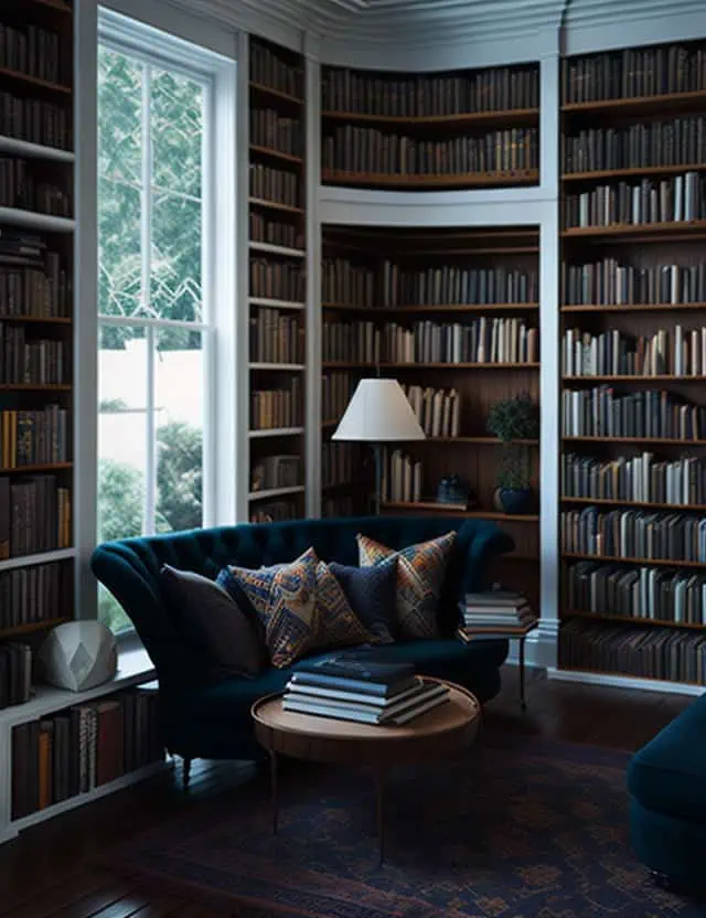 Interior Design Trends 2025-reimagined libraries