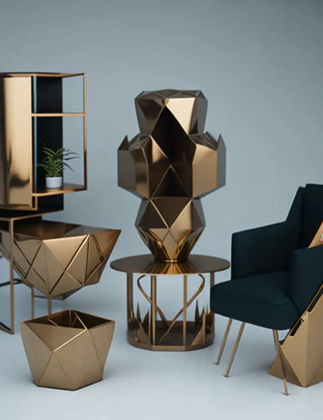 furniture design trends 2024-metal marvel