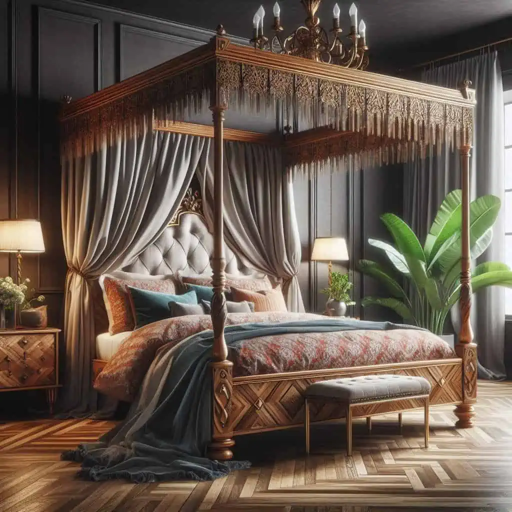 statement pieces in bedroom