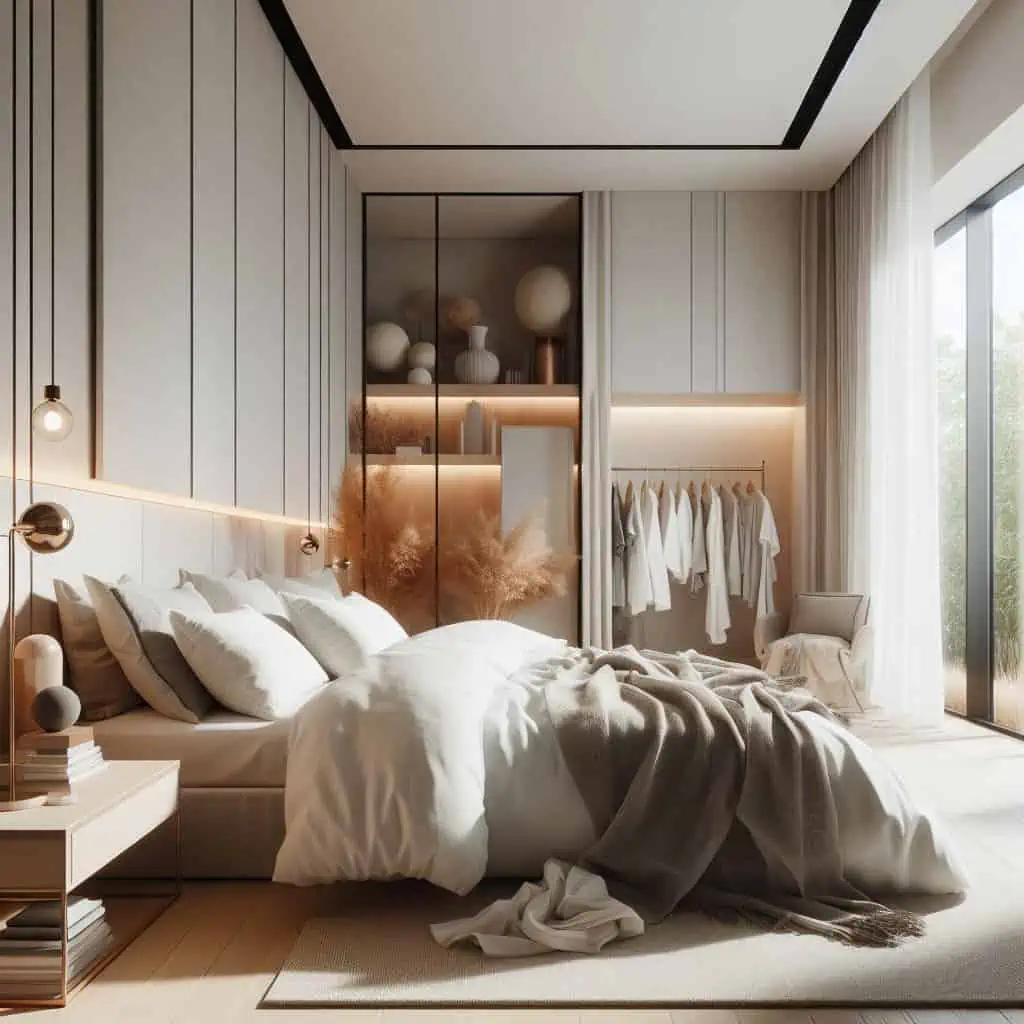 Minimalist Yet Cozy bedroom furniture Designs