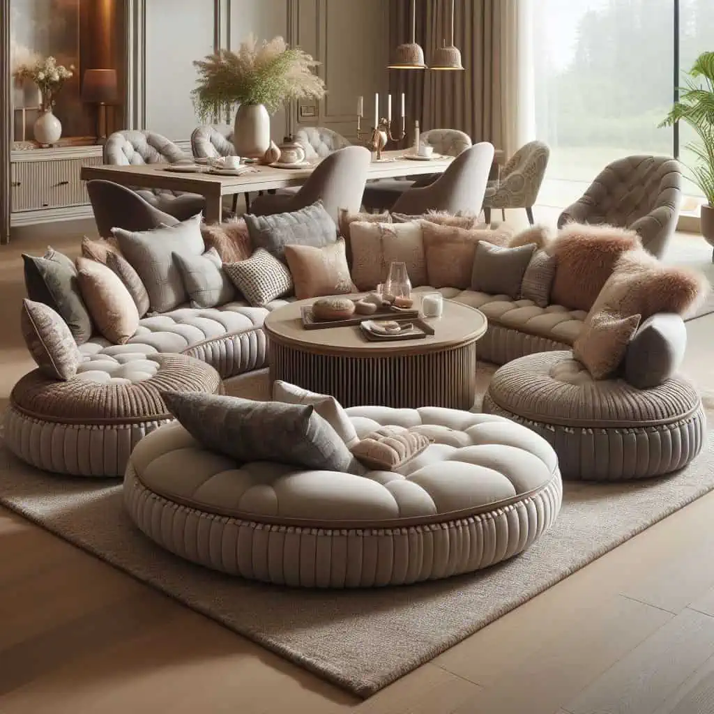 plush seating dining furniture options