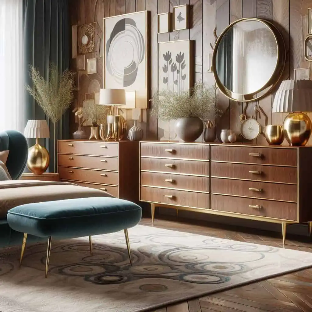 vintage and retro revival in bedroom design