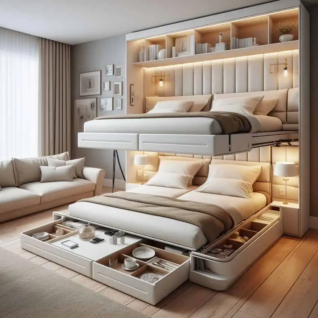 Space-Saving Innovations in bedroom design