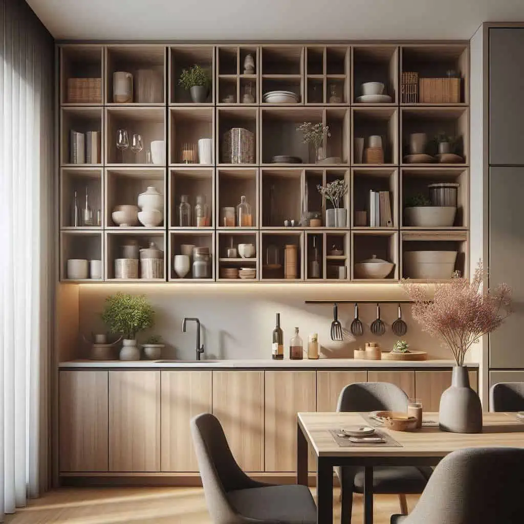 versatile storage solution for dining areas