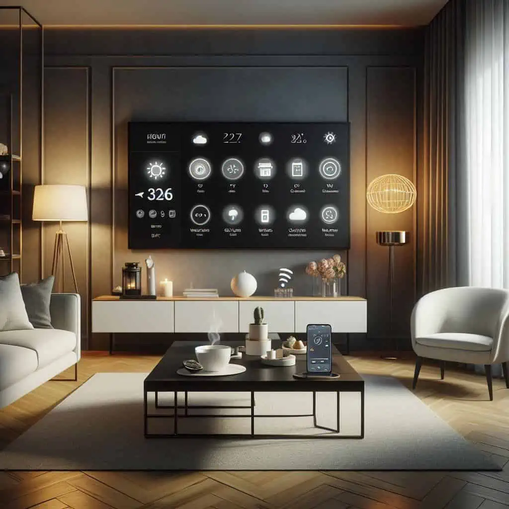 smart home integration Modern interior design trends 2025