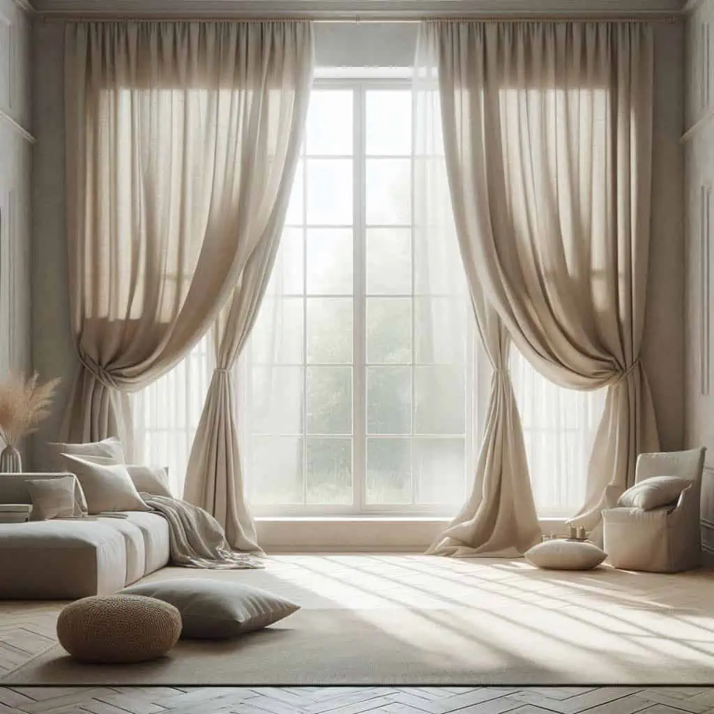 Curtains that Brightens Living Room