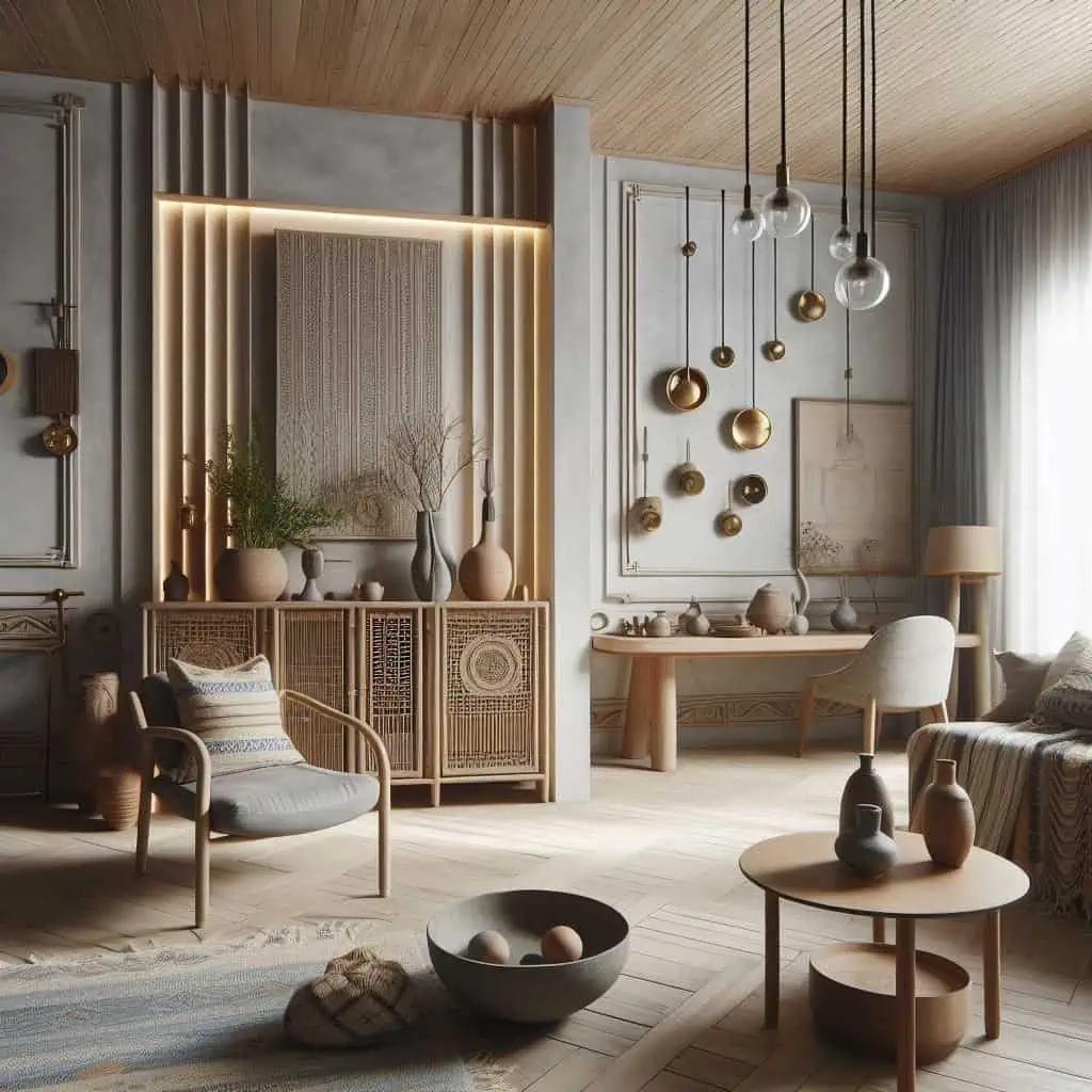 artisanal and handcraft Modern interior design trends 2025