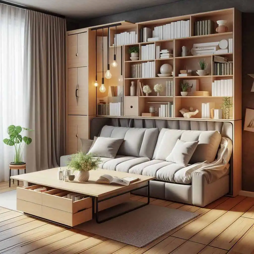 multifunctional Modern interior design trends 2025